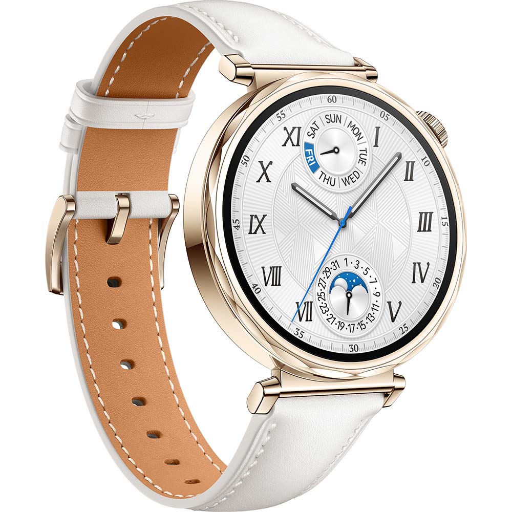 Смарт-часы HUAWEI WATCH GT 5 41mm White Leather (55020DJT) Функциональность для взрослых