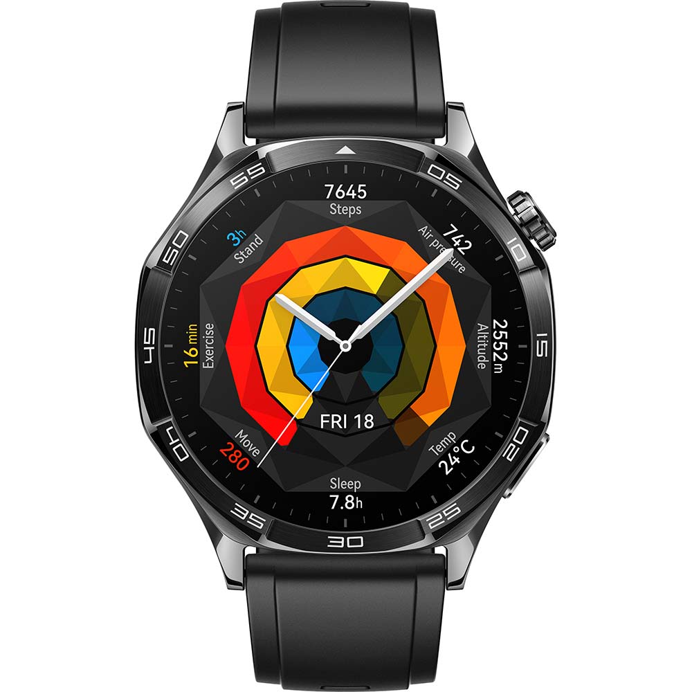 Смарт-часы HUAWEI WATCH GT 5 46mm Black (55020DKM) Операционная система Harmony OS