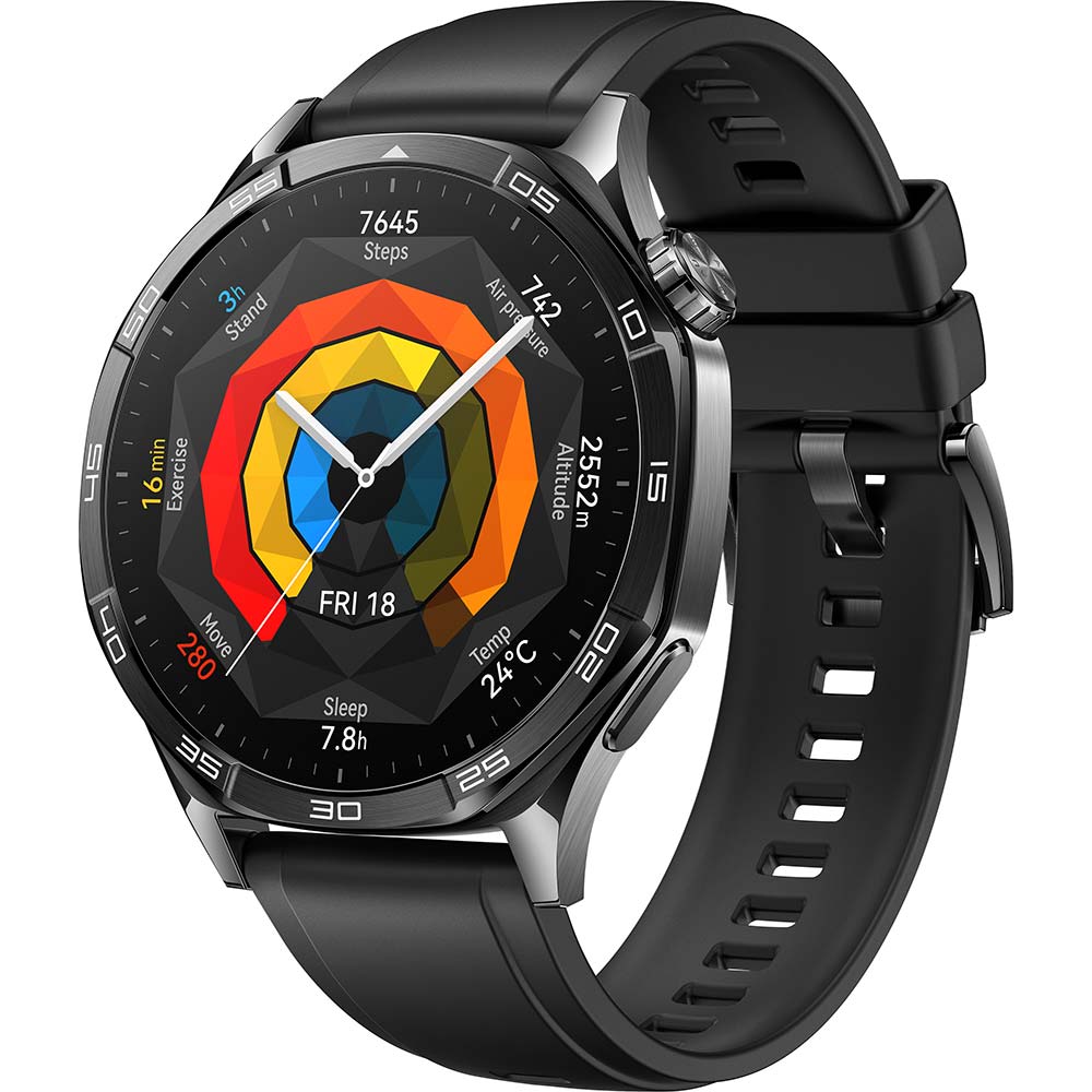 Смарт-часы HUAWEI WATCH GT 5 46mm Black (55020DKM)