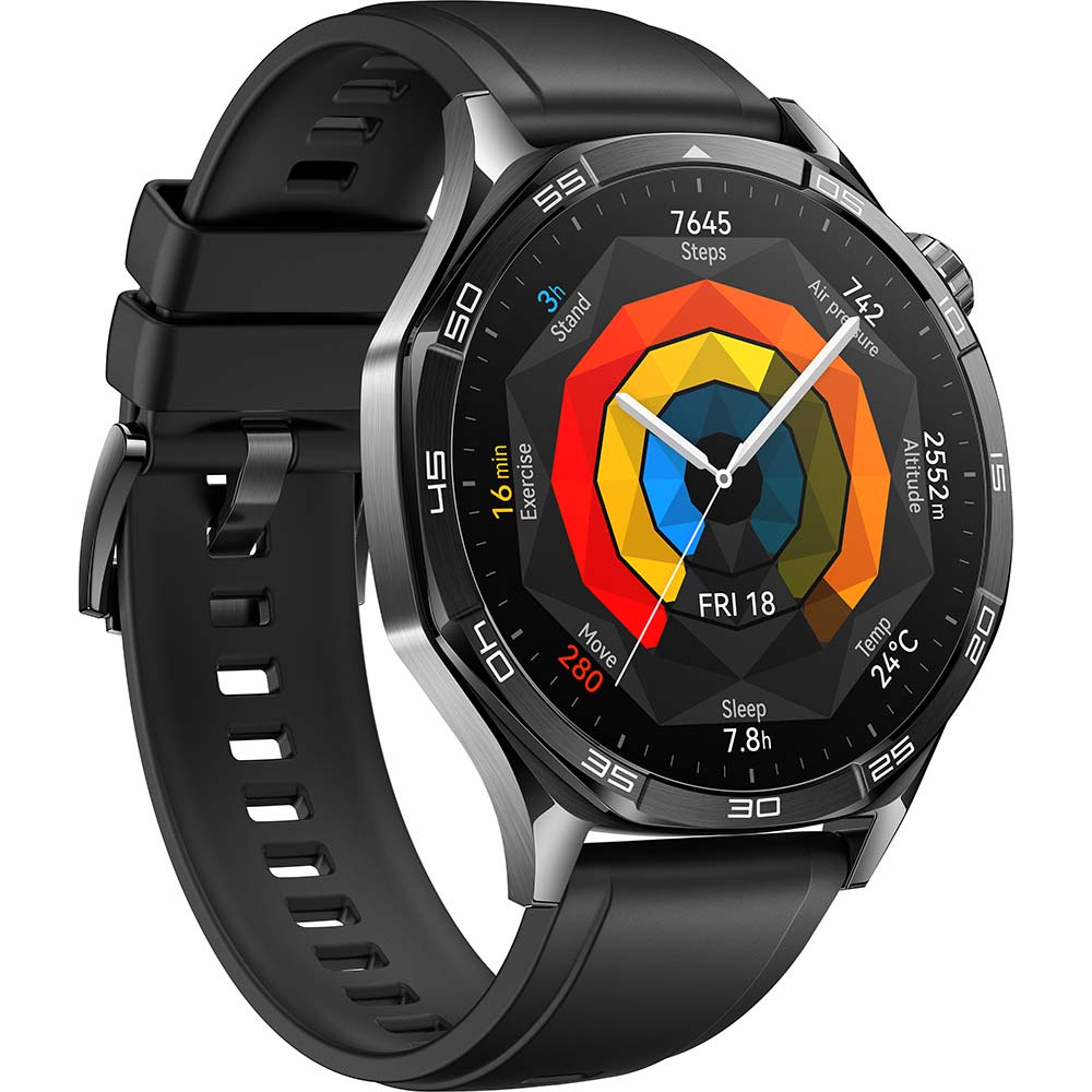 Смарт-часы HUAWEI WATCH GT 5 46mm Black (55020DKM) Функциональность для взрослых