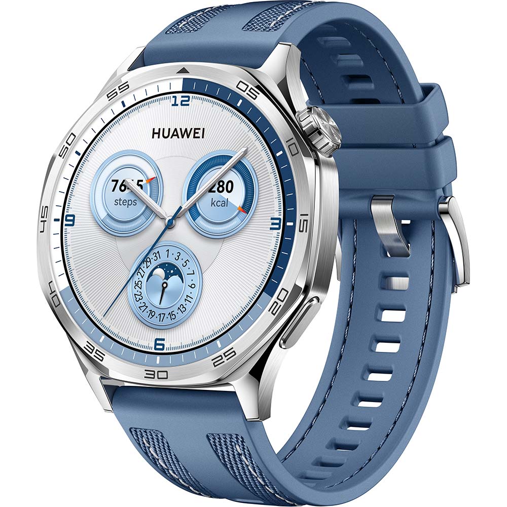 Смарт-годинник HUAWEI WATCH GT 5 46mm Blue (55020DKH)