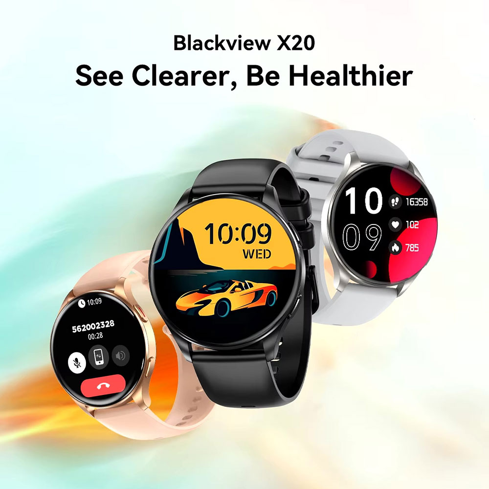 В Фокстрот Смарт-часы BLACKVIEW X20 Black