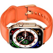 Смарт-часы IMIKI SF1 Gold Silicone Strap (6973626300134)