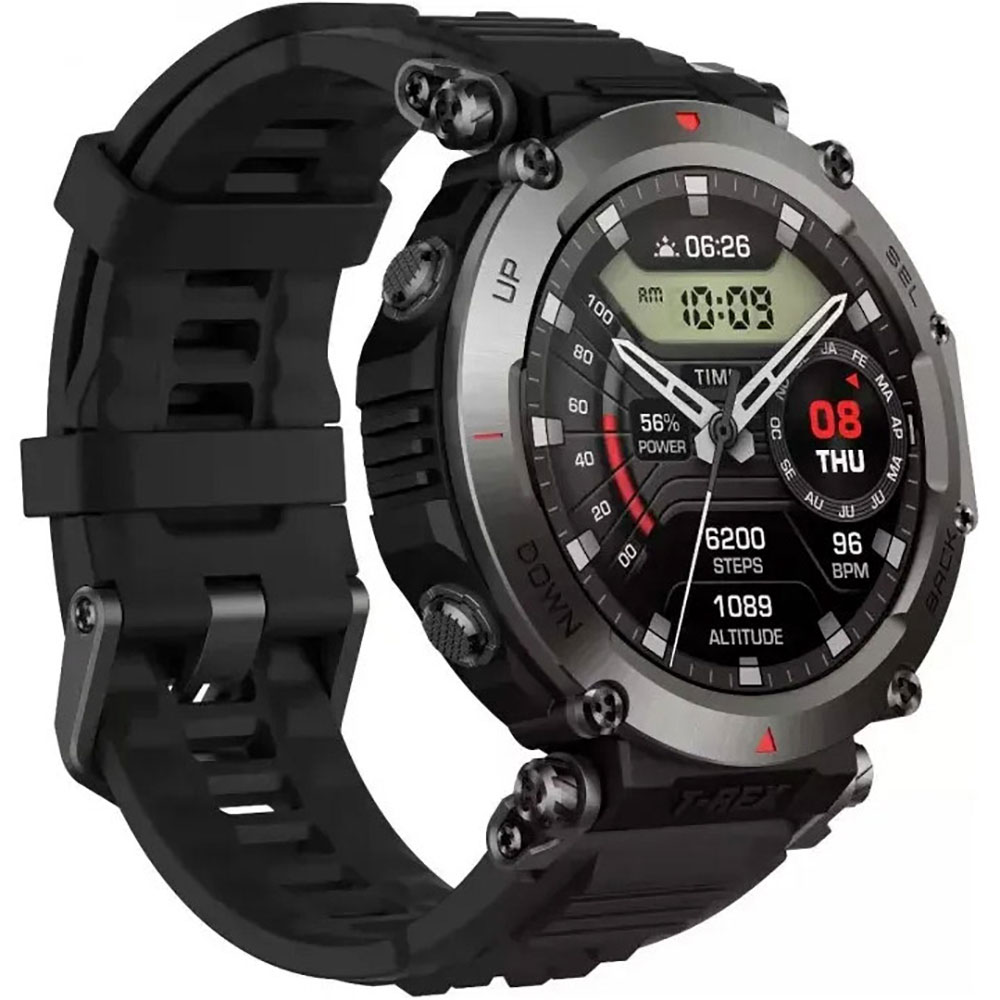 Смарт-часы Amazfit T-Rex Ultra Abyss Black (W2142EU1N) Функциональность для взрослых