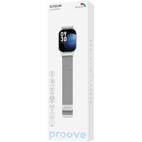 Смарт-часы PROOVE Elysium silver (55764silver) Совместимость Android OS