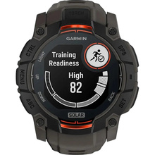 Смарт-часы GARMIN Instinct 3 Solar (50 мм) Black with Charcoal Band (010-02935-00)