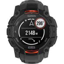 Смарт-часы GARMIN Instinct 3 Solar (50 мм) Black with Charcoal Band (010-02935-00)