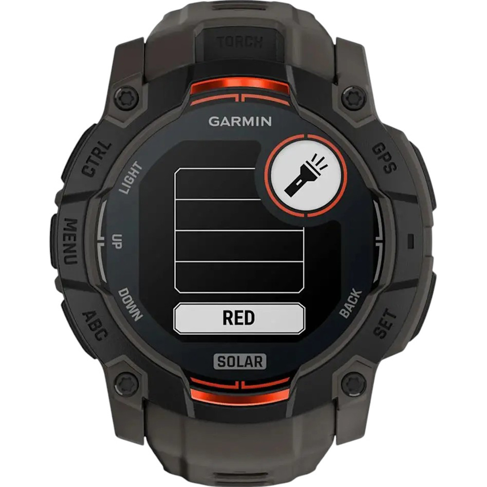 В интернет магазине Смарт-часы GARMIN Instinct 3 Solar (50 мм) Black with Charcoal Band (010-02935-00)