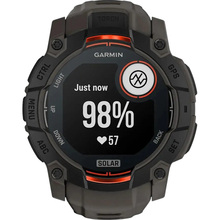 Смарт-часы GARMIN Instinct 3 Solar (50 мм) Black with Charcoal Band (010-02935-00)