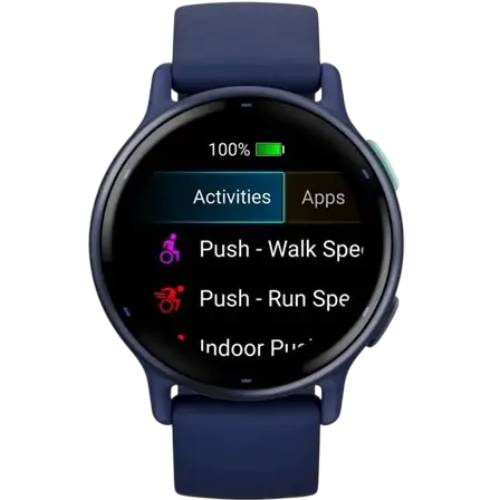 Смарт-годинник GARMIN Vivoactive 5 Metallic Navy Aluminium Bezel Navy Case (010-02862-12) Сумісність Android OS