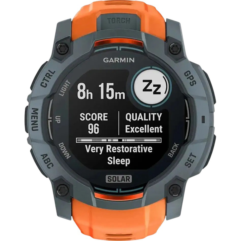 В Фокстрот Смарт-часы GARMIN Instinct 3 Solar (50 мм) Twilight with Solstice Band (010-02935-01)