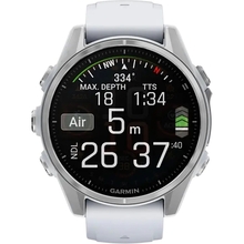 Смарт-годинник GARMIN Fenix 8 Amoled 43mm Silver (010-02903-00)