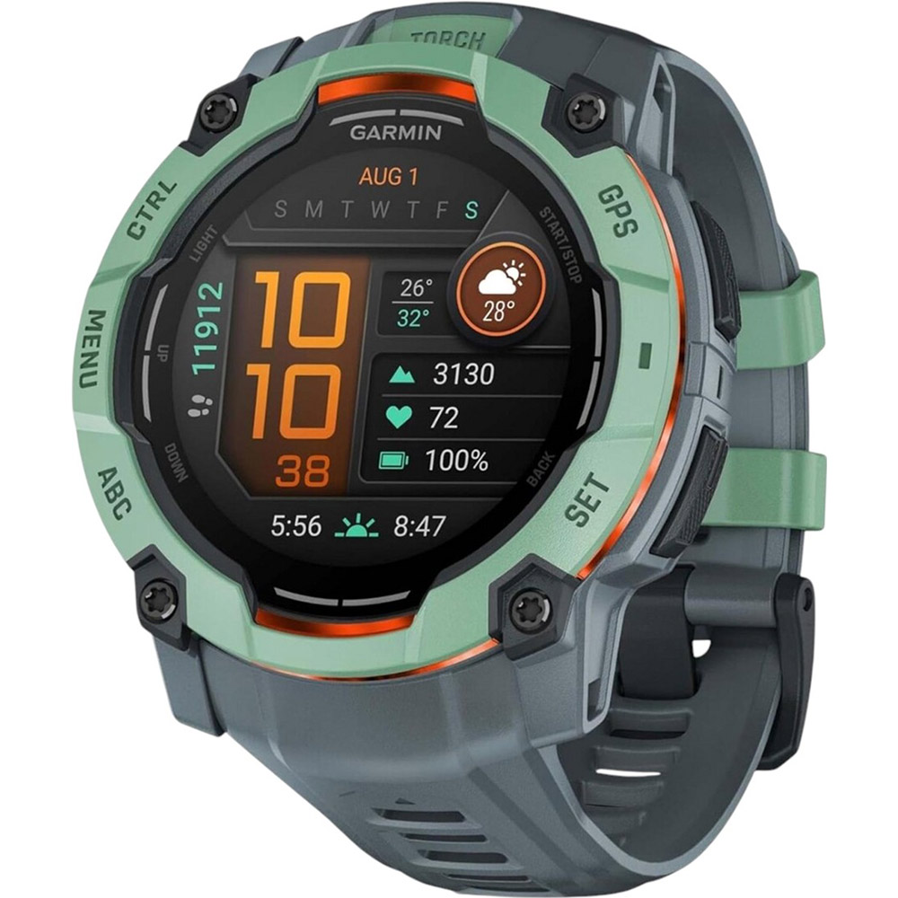 Смарт-годинник GARMIN Instinct 3 Amoled (50 мм) Neo Tropic with Twilight Band (010-03020-00) Смарт-годинник GARMIN Instinct 3 Amoled (50 мм) Neo Tropic with Twilight Band (010-03020-00)