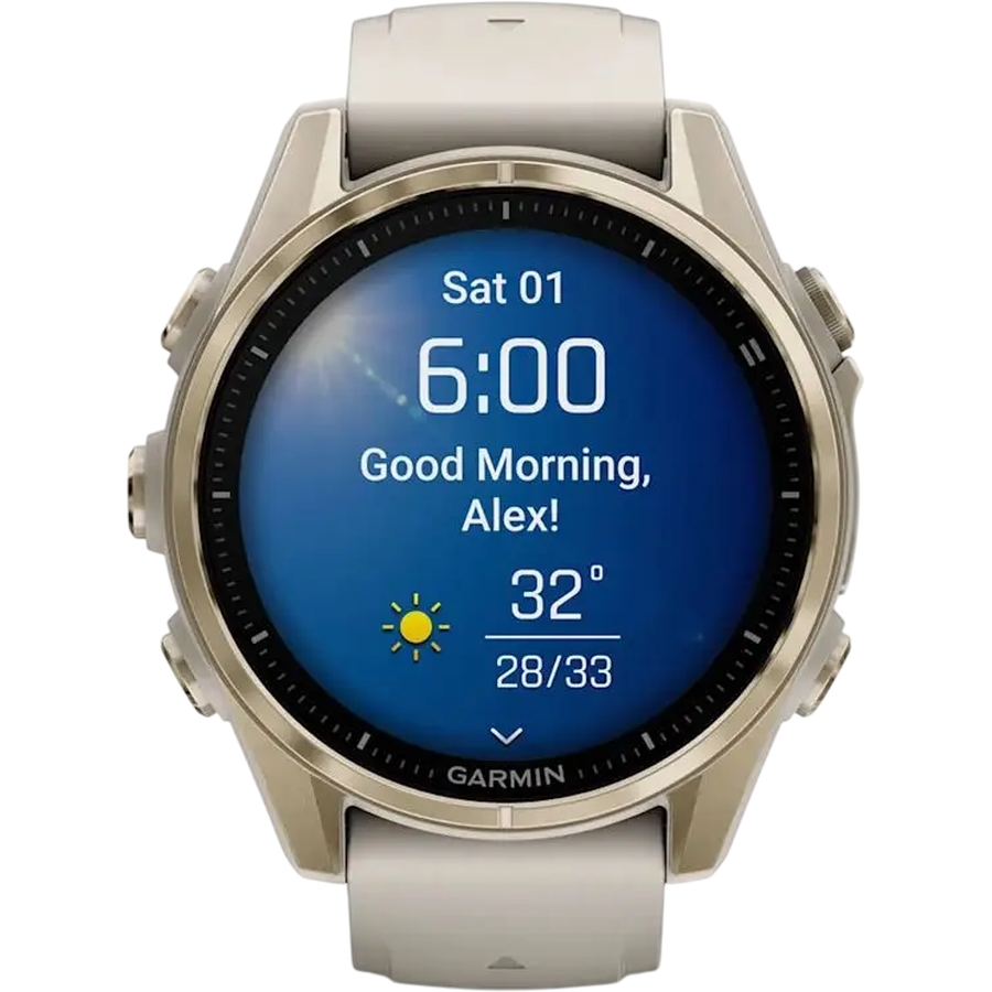 Покупка Смарт-годинник GARMIN Fenix 8 Amoled Sapphire Fog Grey (010-02903-11)