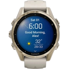 Смарт-годинник GARMIN Fenix 8 Amoled Sapphire Fog Grey (010-02903-11)