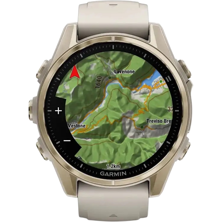 Замовити Смарт-годинник GARMIN Fenix 8 Amoled Sapphire Fog Grey (010-02903-11)