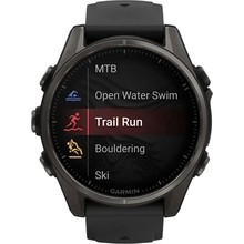 Смарт-годинник GARMIN Fenix 8 Amoled Sapphire Carbon Grey Titanium (010-02903-21)