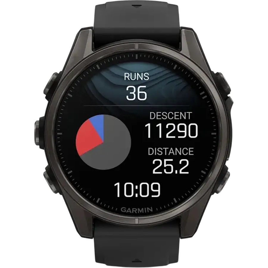 Смарт-годинник GARMIN Fenix 8 Amoled Sapphire Carbon Grey Titanium (010-02903-21) Сумісність iOS (Apple)