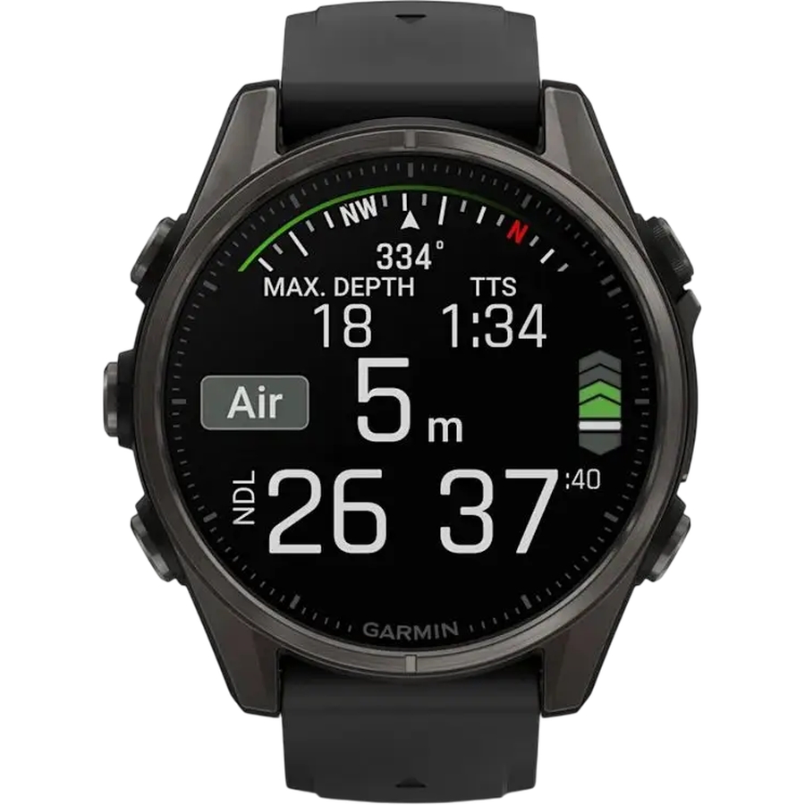 Смарт-годинник GARMIN Fenix 8 Amoled Sapphire Carbon Grey Titanium (010-02903-21) Операційна система інша