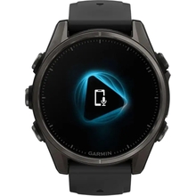 Смарт-годинник GARMIN Fenix 8 Amoled Sapphire Carbon Grey Titanium (010-02903-21)