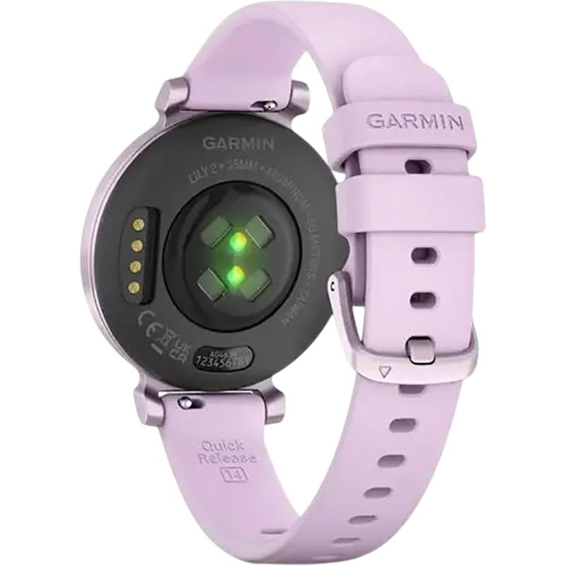 Фото Смарт-годинник GARMIN Lily 2 Metallic Lilac / Lilac Silicone Band (010-02839-01)