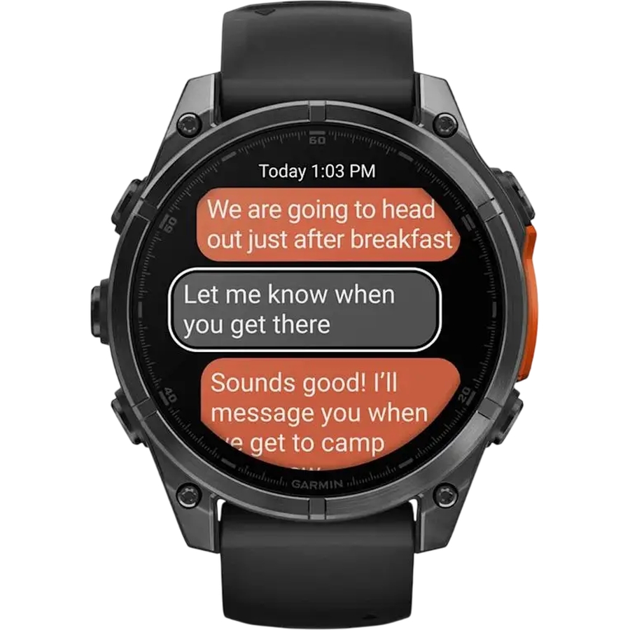 Смарт-годинник GARMIN Fenix 8 Amoled Slate Gray (010-02904-00) Сумісність iOS (Apple)