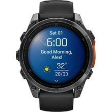 Смарт-годинник GARMIN Fenix 8 Amoled Slate Gray (010-02904-00)