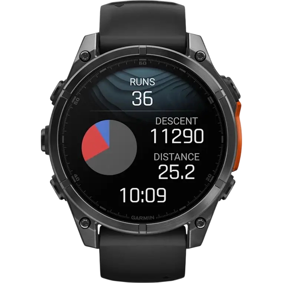 Зображення Смарт-годинник GARMIN Fenix 8 Amoled Slate Gray (010-02904-00)