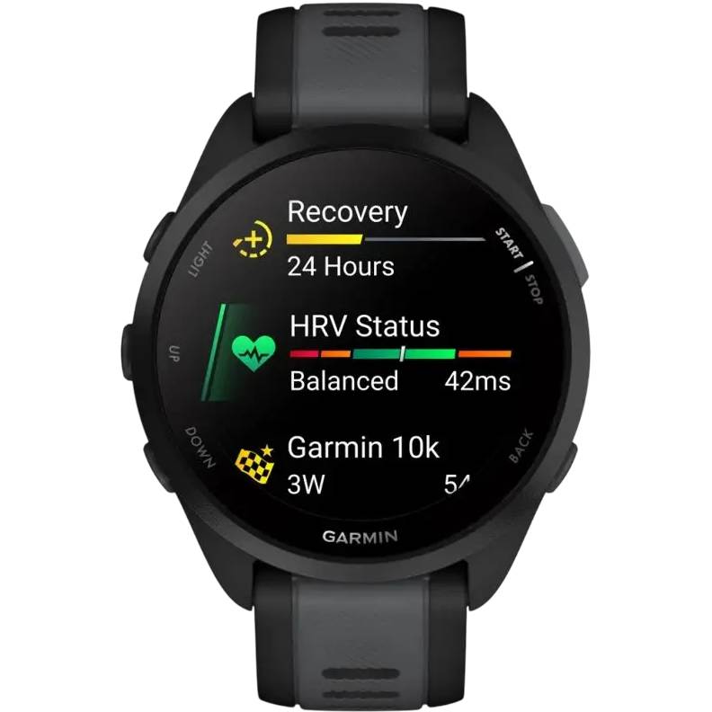 Смарт-годинник GARMIN Forerunner 165 Black/Slate Gray (010-02863-20) Операційна система інша