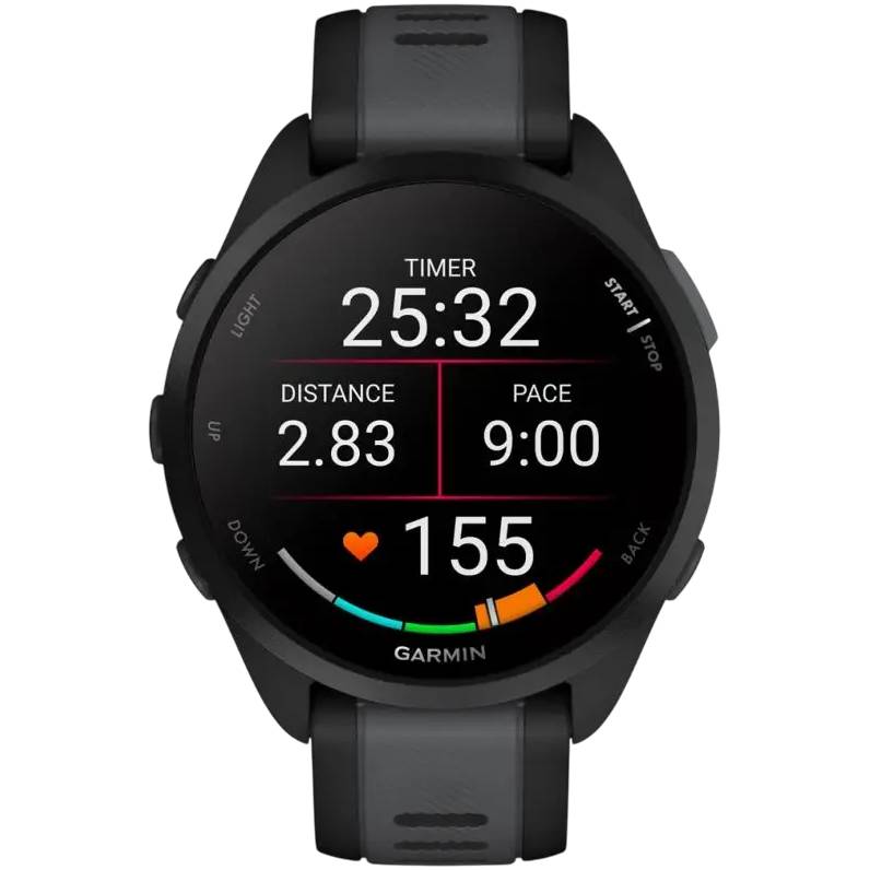 Смарт-годинник GARMIN Forerunner 165 Black/Slate Gray (010-02863-20) Функціональність для дорослих