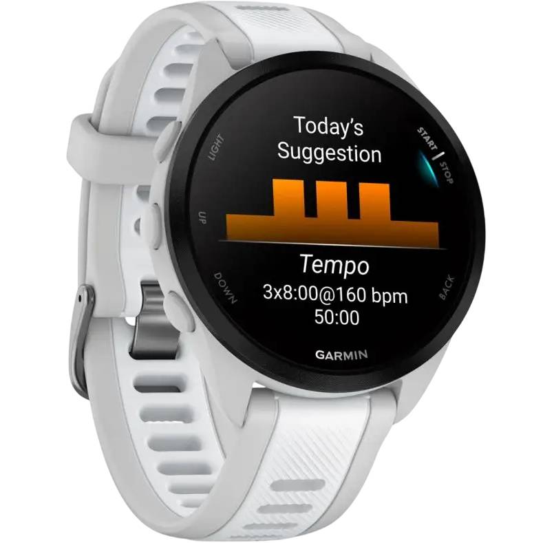 Смарт-годинник GARMIN Forerunner 165 Mist Gray/Whitestone (010-02863-21) Операційна система інша