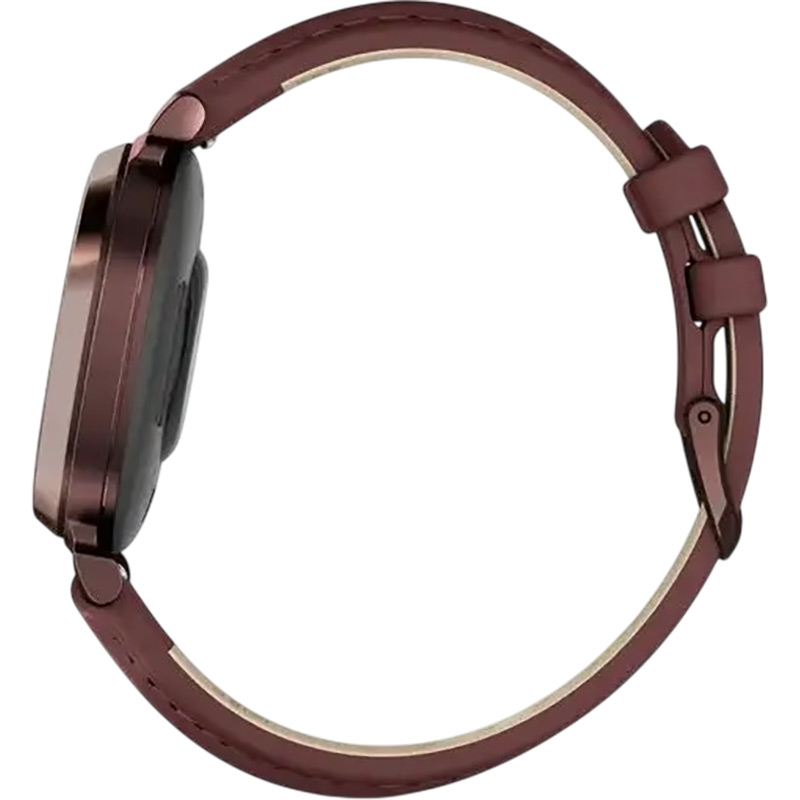 Замовити Смарт-годинник GARMIN Lily 2 Classic Dark Bronze, Mulberry Leather Band (010-02839-03)