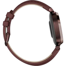 Смарт-годинник GARMIN Lily 2 Classic Dark Bronze, Mulberry Leather Band (010-02839-03)