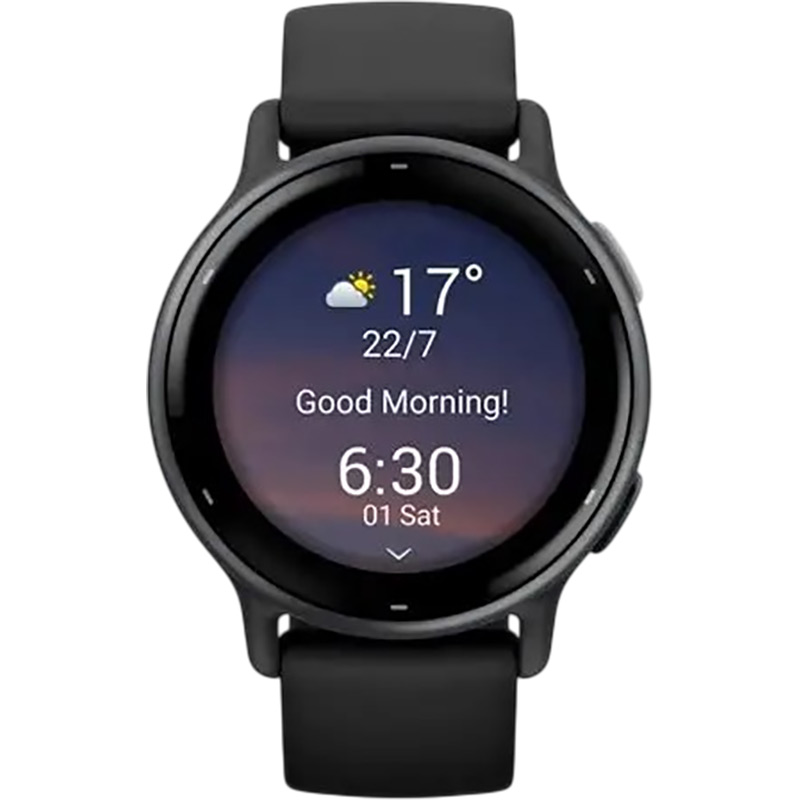 Смарт-годинник GARMIN Vivoactive 5 Slate Aluminium Bezel, Black Case (010-02862-10) Операційна система інша