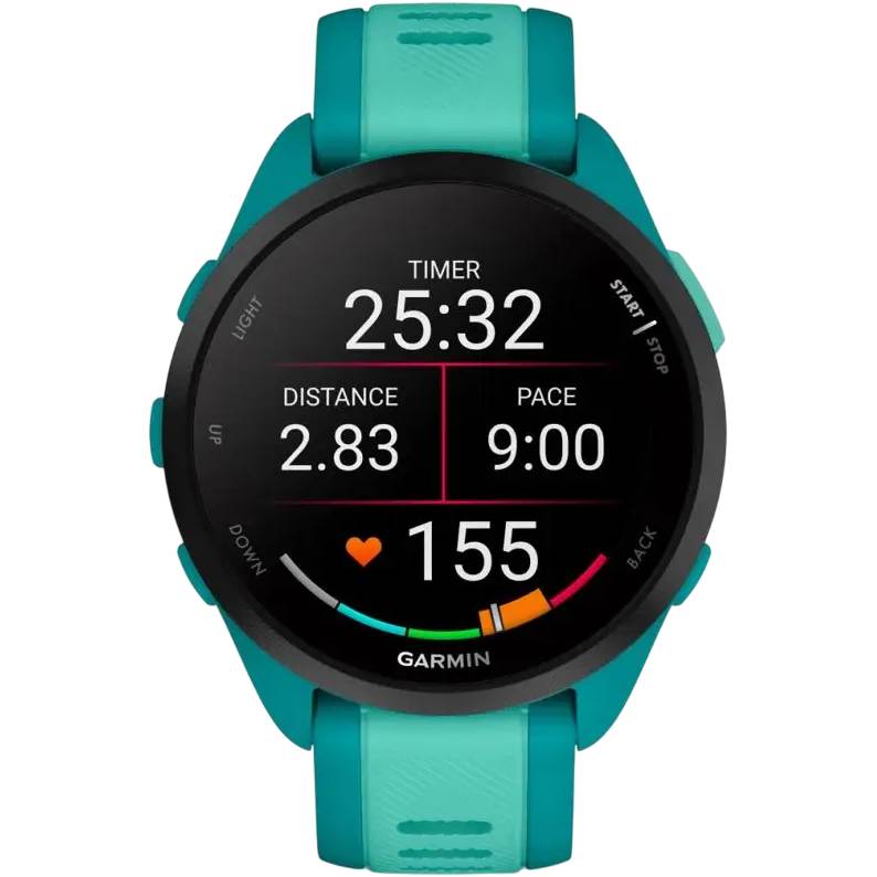 Смарт-годинник GARMIN Forerunner 165 Music Turquoise/Aqua (010-02863-32) Функціональність для дорослих