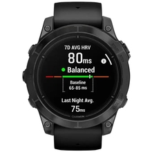 Смарт-часы GARMIN Epix Pro Gen 2 Sapphire Edition 47 мм Carbon Gray DLC Titan Black Band (010-02803-11)