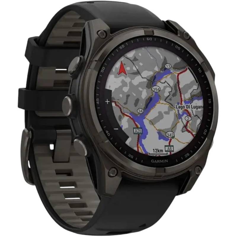 Смарт-часы GARMIN Fenix 8 Solar 47mm Sapphire Carbon Grey DLC Titanium (010-02906-11) Операционная система другая