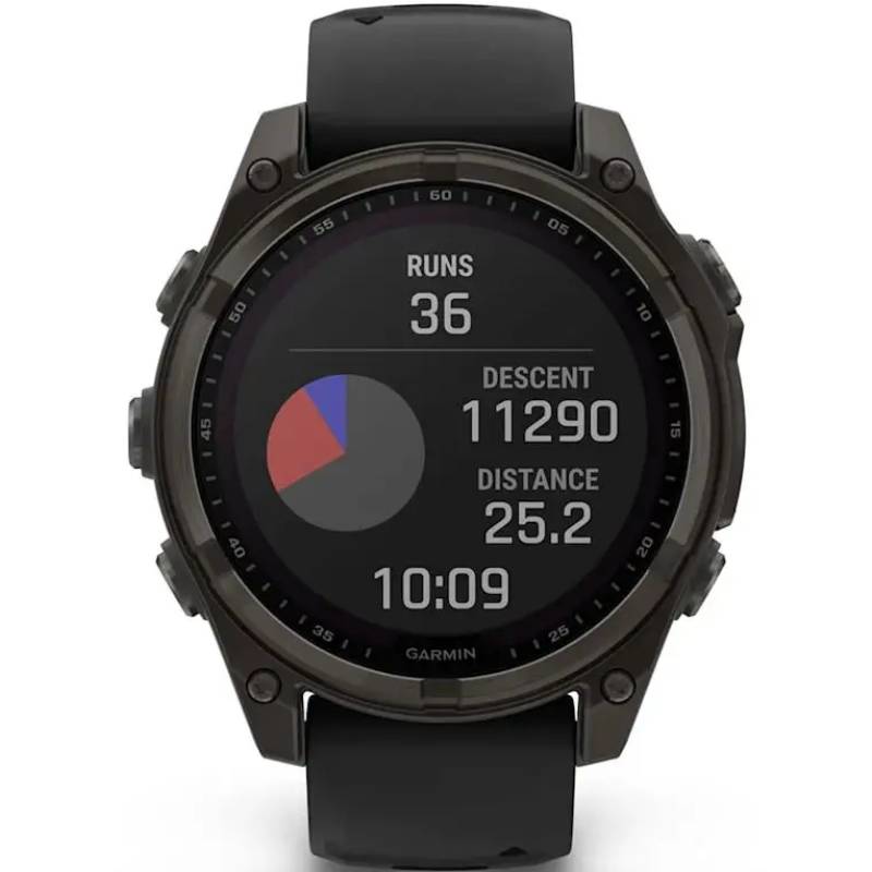 Покупка Смарт-часы GARMIN Fenix 8 Solar 47mm Sapphire Carbon Grey DLC Titanium (010-02906-11)