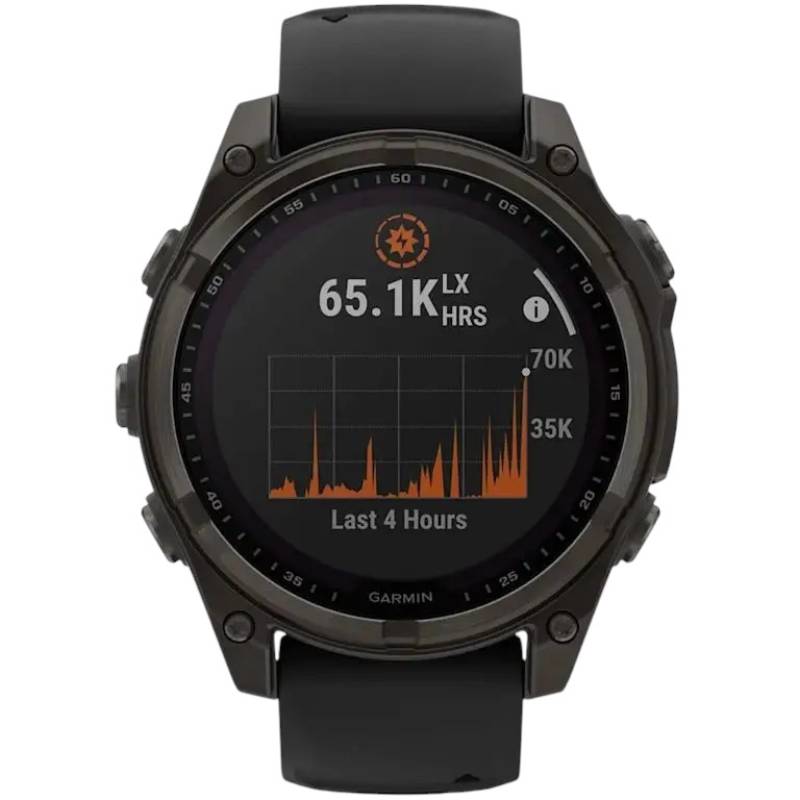 Смарт-часы GARMIN Fenix 8 Solar 47mm Sapphire Carbon Grey DLC Titanium (010-02906-11) Функциональность для взрослых