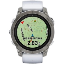 Смарт-часы GARMIN Epix Pro Gen 2 Sapphire Edition 47 мм Titan Whitestone Band (010-02803-21)