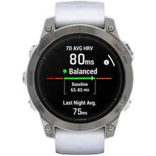 Смарт-часы GARMIN Epix Pro Gen 2 Sapphire Edition 47 мм Titan Whitestone Band (010-02803-21)