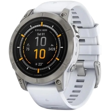 Смарт-годинник GARMIN Epix Pro Gen 2 Sapphire Edition 47 мм Titan Whitestone Band (010-02803-21)