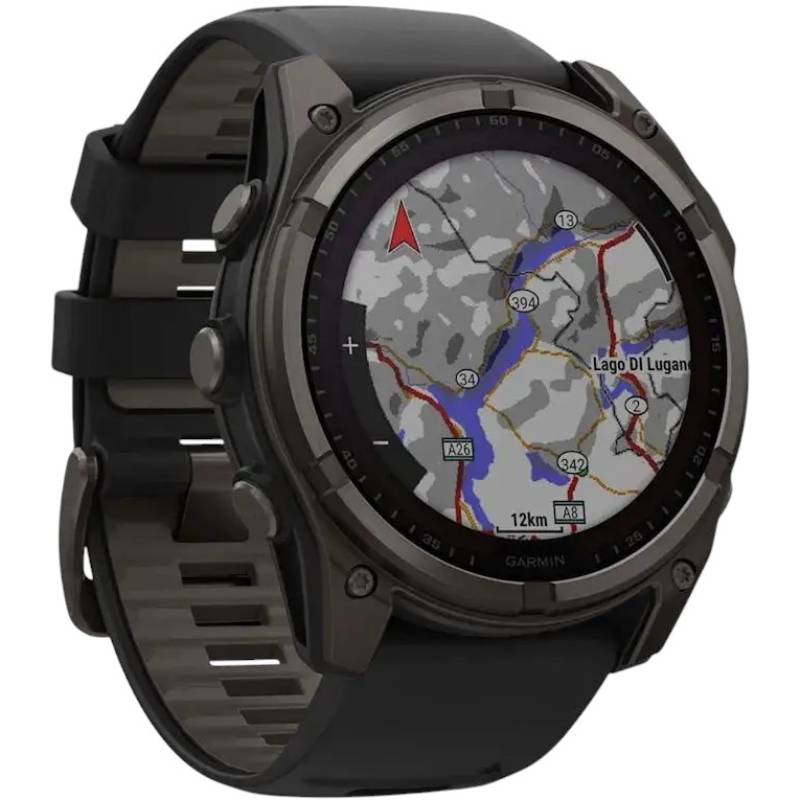 Смарт-годинник GARMIN Fenix 8 Solar 51mm Sapphire Carbon Grey DLC Titanium (010-02907-11) Операційна система інша