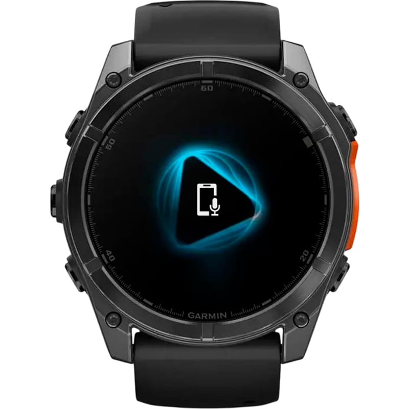 Смарт-годинник GARMIN Fenix 8 Amoled 51mm Slate Grey with Black Silicone Band (010-02905-00) Операційна система інша