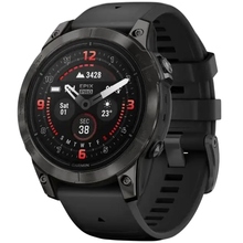 Смарт-годинник GARMIN Epix Pro Gen 2 Sapphire Edition 47 мм Carbon Grey DLC Titan Black Leather Band (010-02803-30)