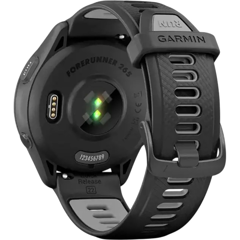 Фото Смарт-годинник GARMIN Forerunner 265 Black (010-02810-10)