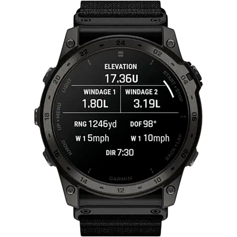 Фото Смарт-годинник GARMIN Tactix 7 AMOLED 51mm Premium Tactical GPS Watch with Adaptive Color Display (010-02931-01)