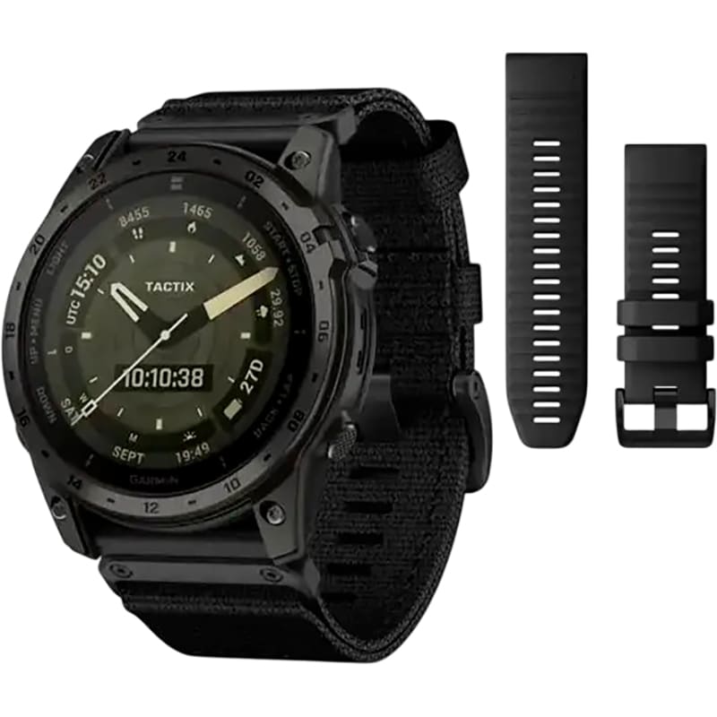 Смарт-годинник GARMIN Tactix 7 AMOLED 51mm Premium Tactical GPS Watch with Adaptive Color Display (010-02931-01) Функціональність для дорослих