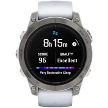 Смарт-годинник GARMIN Epix Pro Gen 2 Sapphire Edition 51 мм Titan Whitestone Band (010-02804-11)