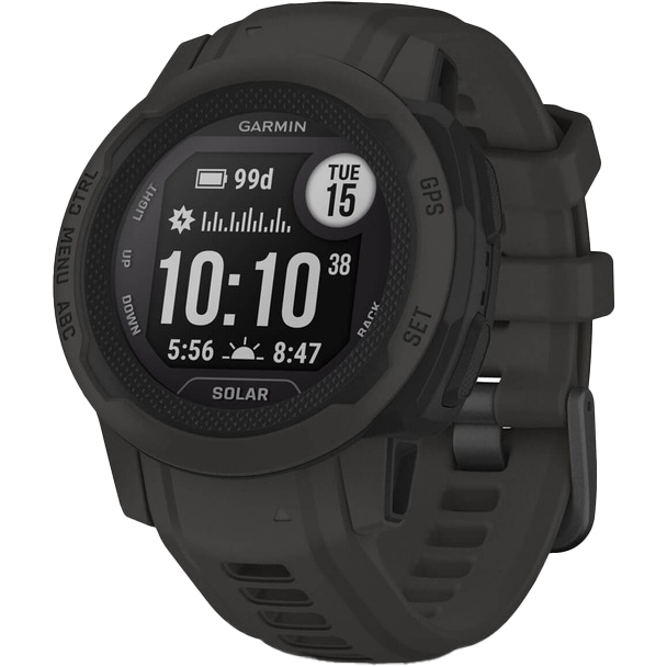 Смарт-часы GARMIN Instinct 2S Solar Graphite (010-02564-00)